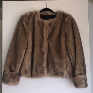 NWT Faux Fur Coat